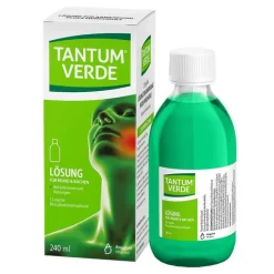 Tantum Verde 1,5 mg/ml Lösung zur Anwendung in der Mundhöhle, 240 ml> Zahnfleischentzündung Medikamente|Mundspüllösung