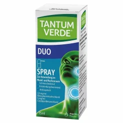 Tantum Verde duo 1,5mg / ml + 5mg / ml Spray Anw.Mundhö., 15 ml