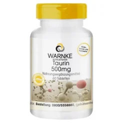 Warnke Taurin 500 mg Tabletten, 60 St> Taurin