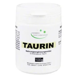 Taurin pur Pulver, 100 g