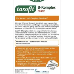 Taxofit B-Komplex Tabletten, 40 St> Hirnleistung & Nerven