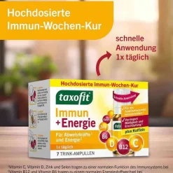 Taxofit Immun & Energie Trinkampullen, 7X10 ml