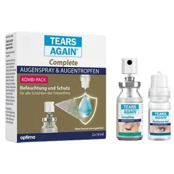 Tears Again Complete Augenspray & Augentropfen, 2X10 ml