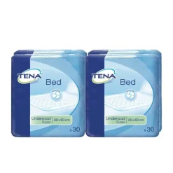 Tena Bed Super 60x60cm, 4X30 St> Krankenunterlagen