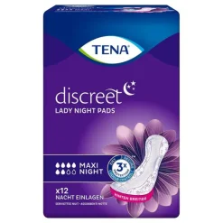 Tena Lady TENA discreet Maxi Night Einlagen bei Inkontinenz, 12 St> Ein- & Vorlagen