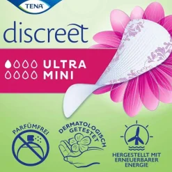 TENA® discreet Ultra Mini Slipeinlagen bei Inkontinenz, 10X28 St