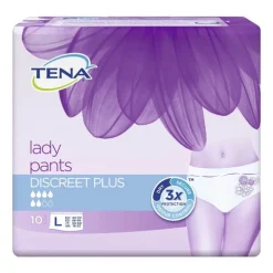 Tena Lady Pants Discreet Plus L, 10 St