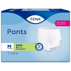Tena Pants Discreet M bei Inkontinenz, 12 St> Windeln & Pants