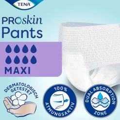 TENA Pants Maxi S Einweghosen bei Inkontinenz, 4X10 St