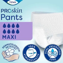Tena ® Pants Maxi XL Einweghosen, 4X10 St> Windeln & Pants|Sonstige