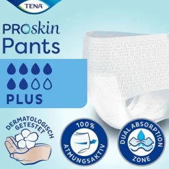 TENA Pants Plus L bei Inkontinenz, 14 St