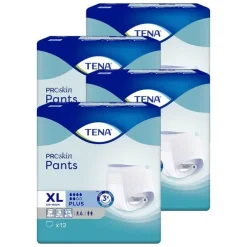 Tena Pants Plus XL Einweghosen bei Inkontinenz, 4X12 St> Windeln & Pants