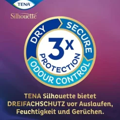 TENA® Silhouette NOIR Normal Einlagen bei Inkontinenz, 10X26 St