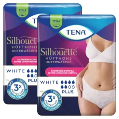 Tena Silhouette Plus L white Inkontinenz Pants, 2X10 St> Windeln & Pants