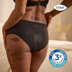 Tena Silhouette Plus M black Inkontinenz Pants, 12 St><noscript><img width=