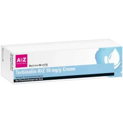 AbZ Terbinafin 10 mg/g Creme, 30 g> Fußpilz Creme