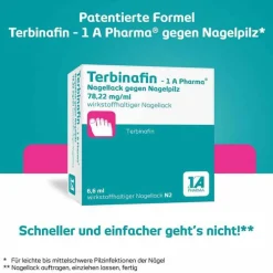 1A Pharma Terbinafin- Nagellack gegen Nagelpilz, 3.3 ml><noscript><img width=