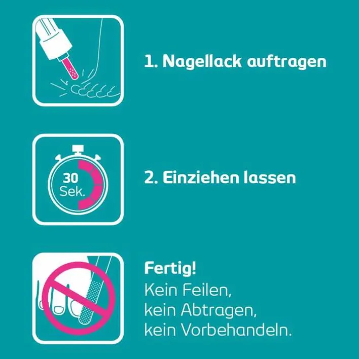 1A Pharma Terbinafin- Nagellack gegen Nagelpilz, 3.3 ml> Nagelpilz Lack