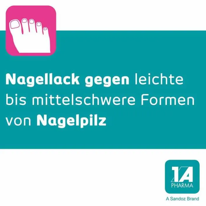 1A Pharma Terbinafin- Nagellack gegen Nagelpilz, 3.3 ml> Nagelpilz Lack