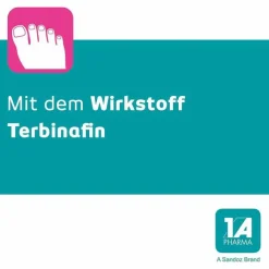 Terbinafin-1A Pharma Nagellack gegen Nagelpilz, 6.6 ml