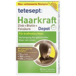 Tetesept Haarkraft Depot Filmtabletten, 30 St> Mikronährstoffe