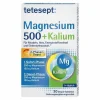 Tetesept Magnesium 500 + Kalium Tabletten, 30 St> Magnesium|Kalium