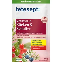 Tetesept Meeressalz Rücken & Schulter, 80 g> Bäder