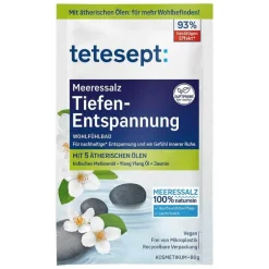 Tetesept Meeressalz Tiefen-Entspannung, 80 g
