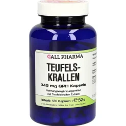 Hecht Pharma Teufelskrallen 345 mg GPH Kapseln, 120 St> Verdauung