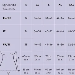 MyClarella The Support Panty Wochenbett Unterhose S schwarz, 1 St><noscript><img width=