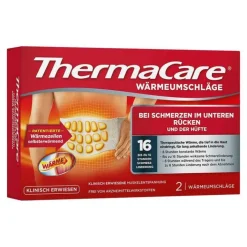 Thermacare Rückenumschläge S-XL zur Schmerzlinderung, 2 St> Wärmepflaster