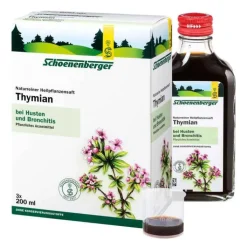 Thymian Saft Schoenenberger HPS, 3X200 ml