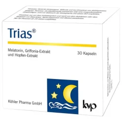 Köhler Trias Kapseln, 30 St> Melatonin Tabletten