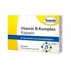 Twardy Vitamin B Komplex Kapseln, 60 St> Hirnleistung & Nerven