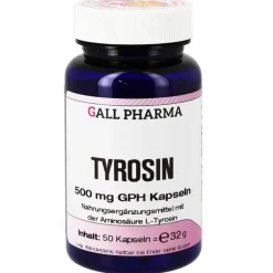 Tyrosin 500 mg GPH Kapseln, 50 St