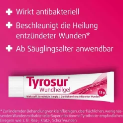 Tyrosur ® Wundheilgel, 15 g><noscript><img width=