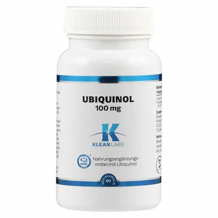 Ubiquinol Coenzym Q10 reduziert 100 mg Kapseln, 60 St
