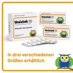 Unizink 50 Tabletten, 100 St><noscript><img width=