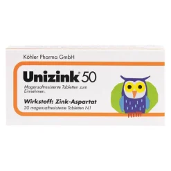 Unizink 50 Tabletten, 20 St