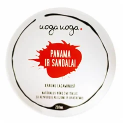 Uoga Uoga Körperpeeling mit Erdbeerextrakt, 200 ml