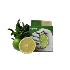 Uoga Uoga Seife mit Minz- und Limettenöl, 100 g> Handseife