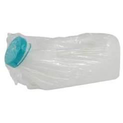 Urinflasche mit Griff und Deckel, 1 St