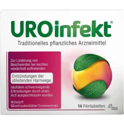 Uroinfekt ® 864 mg Filmtabletten, 14 St> Blasenentzündung Medikamente