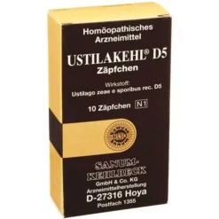 Ustilakehl D 5 Suppositorien, 10X2 g