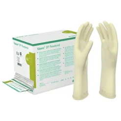 Vasco OP Powdered Handschuhe Latex Größe 8,0 naturweiß, 2X50 St> Latexhandschuhe