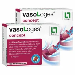 Dr. Loges Vasologes concept Filmtabletten, 240 St> Durchblutung