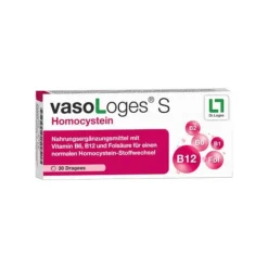 VasoLoges S Homocystein Dragees, 30 St