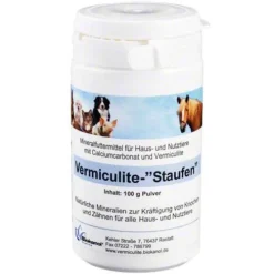 Biokanol Vermiculite Staufen vet. Pul, 100 g> Pferde|Aufbau & Leistung