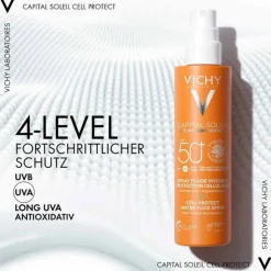 Vichy Capital Soleil Cell Protect Spray LSF 50 + , 200 ml