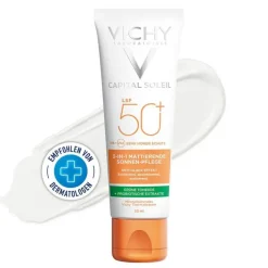 Vichy Capital Soleil matt.Sonnenpflege Cre.LSF 50 + , 50 ml> Lsf 50+|Gesicht